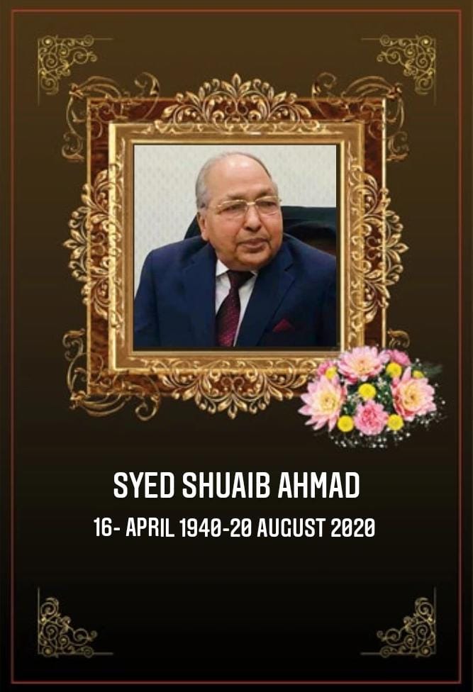 Late Syed Shuaib Ahmad